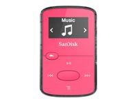 SanDisk Clip Jam - Digital spiller - 8 GB - rød