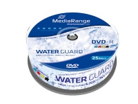 MediaRange - 25 x DVD-R - 4.7 GB 16x - hvit - blekkstråleskrivbar overflate - spindel