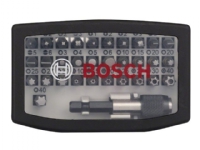 Bosch - Spissett for skrutrekker - 32 deler - torx, phillips, pozidriv, hex, slot, inngrepssikret torx - lengde: 25 mm