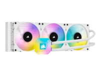 CORSAIR iCUE H150i ELITE CAPELLIX - Væskekjølesystem for prosessor - (for: LGA1156, AM2, LGA1366, AM3, LGA1155, LGA2011, LGA1150, LGA1151, AM4, LGA2066, sTR4, sTRX4, LGA1200) - kobber - 120 mm
