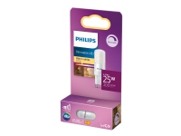 Philips - LED-lyspære - form: kapsel - G9 - 2.6 W (ekvivalent 25 W) - klasse E - varmt hvitt lys - 2700 K