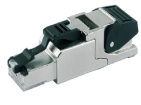 Telegärtner MFP8 - Nettverkkontakt - RJ-45 (hann) - 9 mm - CAT 6a - IEEE 802.3at