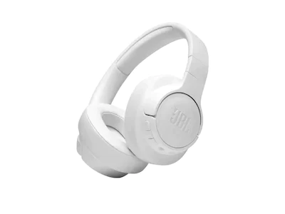 JBL Tune 710BT, trådløse hodetelefoner, Over-Ear (hvit)
