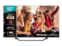 Hisense 50A7GQ - 50 Diagonalklasse A7GQ Series LED-bakgrunnsbelyst LCD TV - QLED - Smart TV - VIDAA - 4K UHD (2160p) 3840 x 2160 - HDR - Quantum Dot, D-LED Backlight - svart, mørk grå