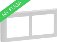 LAURITZ KNUDSEN FUGA SOFT designramme 2 modul vandret, lysegrå.