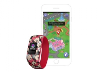 Garmin vívofit jr 2 - Disney Minnie Mouse - aktivitetssporer med bånd - silikon - håndleddstørrelse: 130-175 mm - Bluetooth - 17.5 g