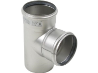 Blücher gr.rør 87.5gr.110mm - m.O-ringe RF AISI 304.Alm RF stål
