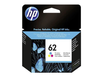 HP Blekk 62 Tri-Colour