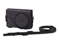 Sony LCJ-WD - Beskyttelsesboks for kamera - polyuretan - svart - for Cyber-shot DSC-WX300