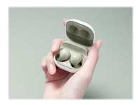 Samsung Galaxy Buds2 - True wireless-hodetelefoner med mikrofon - i øret - Bluetooth - aktiv støydemping - oliven - for Galaxy A72, A72 5G, S20, S21, S21 5G, S21+ 5G, S22, Watch4, Z Flip3 5G, Z Fold3 5G