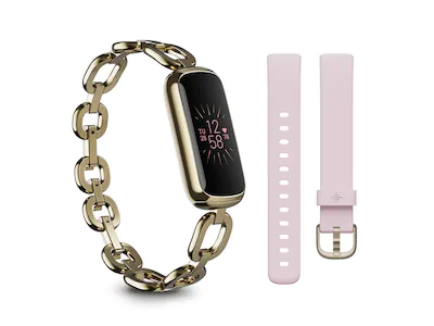Fitbit Luxe aktivitetsarmbånd Special Edition - Soft Gold/Peony