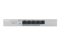Zyxel GS1200-5HP v2 - Switch - Styrt - 1 x 10/100/1000 + 4 x 10/100/1000 (PoE+) - stasjonær - PoE+ (60 W)