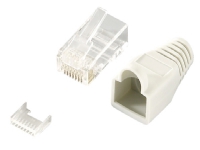 LogiLink RJ45, RJ45, Grå, Gull, 270 g, 100 stykker, 170 mm