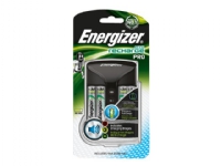 Energizer Pro-Charger - Batterilader - (for 4xAA/AAA) + AC-strømadapter + batteri 4 x AA-type - NiMH - 2000 mAh