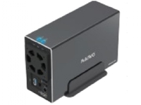 External HDD enclosure, USB 3.1 Gen2, 3,5 HDD, USB-A, black