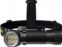 Nitecore HC35, Hodebåndslommelykt, Svart, LED, 4 lamper, 2700 lm, 4500 cd