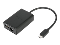 Targus Multiplexer Dongle - USB-adapter - USB, LS-jack (hunn) til USB-C (hann) - USB Power Delivery (60W) - svart - Europa - for Targus Universal USB 3.0 DV2K, USB 3.0