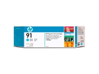 HP 91 - 775 ml - lys cyan - original - DesignJet - blekkpatron - for DesignJet Z6100, Z6100ps