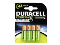 Duracell Recharge Ultra - Batteri 4 x AA-type - NiMH - (ladbare) - 2500 mAh