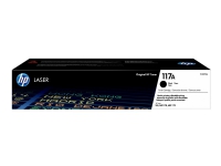 HP 117A - Svart - original - tonerpatron (W2070A) - for Color Laser 150a, 150nw, MFP 178nw, MFP 178nwg, MFP 179fnw, MFP 179fwg