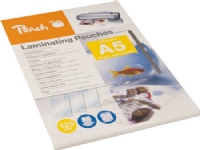 Peach - 125 mikroner - 25-pack - gjennomsiktig - A5 (148 x 210 mm) lamineringspunger