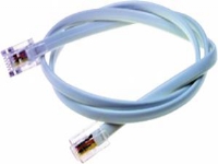 EFB NORDIC Patchkabel RJ11 - RJ45 Længde: 3,0m Farve: hvid med PVC kappe
