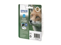 Epson T1282 - M-størrelse - cyan - original - blære med RF/lyd-alarm - blekkpatron - for Stylus S22, SX230, SX235, SX420, SX430, SX435, SX438, SX440, SX445 Stylus Office BX305