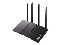 ASUS RT-AX55 - Trådløs ruter - 4-portssvitsj - GigE - 802.11a/b/g/n/ac/ax - Dobbeltbånd