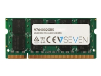V7 - DDR2 - modul - 2 GB - SO DIMM 200-pin - 800 MHz / PC2-6400 - ikke-bufret - ikke-ECC