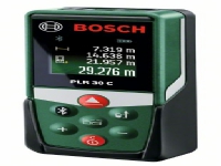 Bosch Home and Garden PLR 30 C Laserafstandsmåler Kalibrering efter (ISO) Bluetooth, Dokumentations-app Måleområde (maks.) 30 m