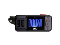 AIV FMT-719 BT-RDS FM-transmitter inkl. håndfri funktion, med fjernbetjening