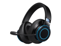 Creative SXFI AIR GAMER - Hodesett - full størrelse - Bluetooth - trådløs, kablet - 3,5 mm jakk, USB-C - svart