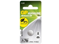 GP Batteries knapcelle 76A-C1, 1,5V, LR44, 1-pak