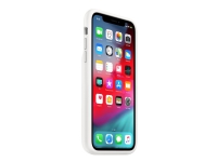 Apple Smart - Batterikasse for mobiltelefon - silikon - hvit - for iPhone XS