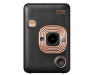 Fujifilm Instax Mini LiPlay - Digitalkamera - kompakt med øyeblikkelig bildeskriver - elegant svart