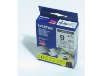Brother TZe-FX221, Svart på hvitt, TZe, Svart, Trermisk overføring, Brother, PT-2100VP, PT-2730, PT-7600, PT-2430PC, PT-2700, PT-9600, PT-9700PC, PT-9800PCN