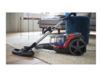 Philips PowerPro Compact FC9330 - Støvsuger - kanister - uten pose - sporty rød