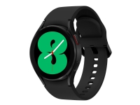 Samsung Galaxy Watch4 - 40 mm - svart - smartklokke med sportsbånd - display 1.2 - 16 GB - NFC, Wi-Fi, Bluetooth - 25.9 g