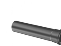 Bosch DN80 UV-aftræksrør - med dobbeltmuffe