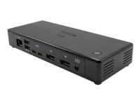 i-Tec Thunderbolt3/USB-C Dual DisplayPort 4K Docking Station + Power Delivery - Dokkingstasjon - USB-C 3.1 / Thunderbolt 3 - 2 x DP - GigE - 85 watt - Europa
