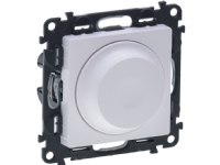 Legrand VALENA LIFE Rotary dimmer without neutral terminal white 230V (752160)