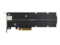 Synology E10M20-T1 - Nettverksadapter - PCIe 3.0 x8 lav profil - 10Gb Ethernet x 1 - for Synology RS820, SA3400, SA3600 Disk Station DS1618, DS1819, DS2419 RackStation RS820