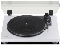 TEAC TN-180BT-A3, Beltedrevet platespiller, Semi-automatisk, Sort, Hvit, MDF, Plast, 33 1/3,45,78 RPM