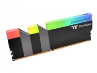 Thermaltake TOUGHRAM RGB - DDR4 - sett - 16 GB: 2 x 8 GB - DIMM 288-pin - 3200 MHz / PC4-25600 - CL16 - 1.35 V - ikke-bufret - ikke-ECC - svart