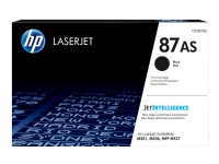 HP 87AS - Svart - original - LaserJet - tonerpatron (CF287AS) - for LaserJet Managed E50045 LaserJet Managed Flow MFP E52545