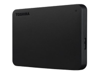 Toshiba Canvio Basics USB-C - Harddisk - 1 TB - ekstern (bærbar) - 2.5 - USB 3.2 Gen 1 - svart