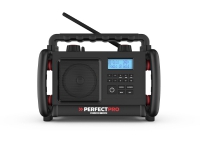 Perfectpro Rockbox, Bærbar, Digitalt, DAB+,FM, 10 W, LCD, Svart