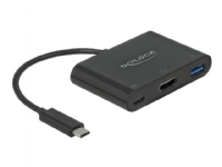 Delock - Dokkingstasjon - USB-C / Thunderbolt 3 - HDMI