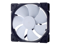 Fractal Design Venturi Series HP-12 PWM - Kabinettvifte - 120 mm - svart, hvit