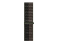 Apple - Sløyfe for smart armbåndsur - 145 - 220 mm - grå, tornado - for Watch (42 mm, 44 mm, 45 mm)